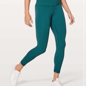 Align Pant II - Teal (discontinued) 7/8